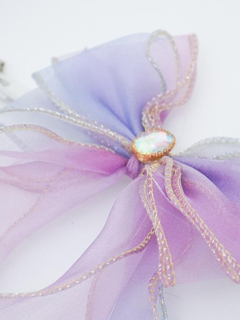 Universal Collar for All Cat Breeds and Dog with Butterfly Bowtie and Shiny Gem by Purrypurry