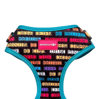 Adjustable Pawsitive Affirmations Dog Harness