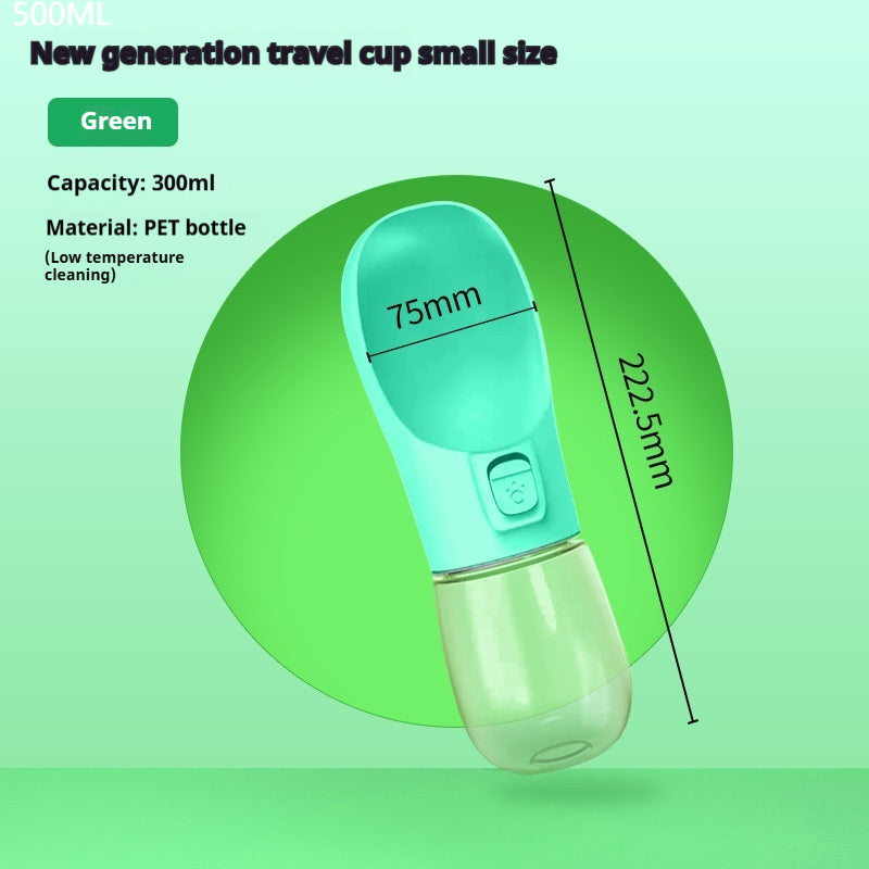 Pet Dog Water Bottle Feeder Bowl Portable Water Food Bottle Pets Outdoor Travel Drinking Dog Bowls Water Bowl for Dogs