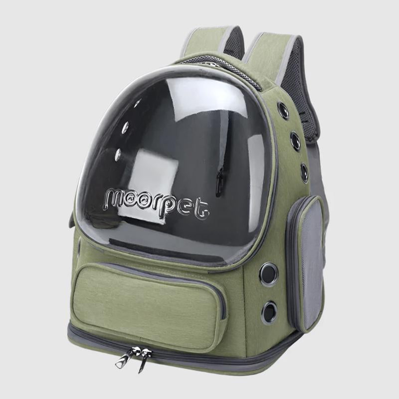 Cozy Pet Cat Carrier Backpack with Storage – Stylish, Breathable & Perfect for Travel Adventures!
