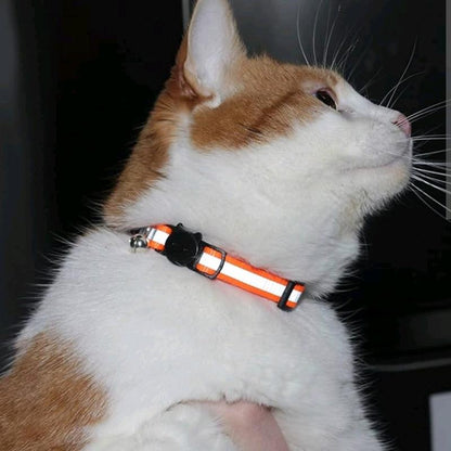 Reflective Cat Safety Collar - Keep Your Kitty Safe and Visible Adjustable
