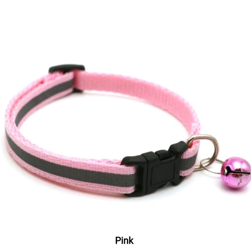 Reflective Cat Safety Collar - Keep Your Kitty Safe and Visible Adjustable