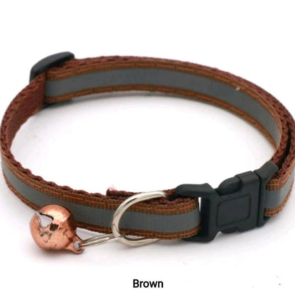 Reflective Cat Safety Collar - Keep Your Kitty Safe and Visible Adjustable