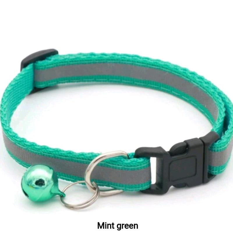 Reflective Cat Safety Collar - Keep Your Kitty Safe and Visible Adjustable