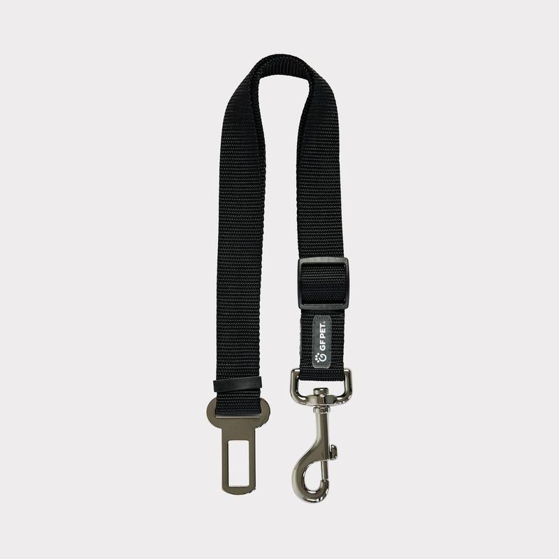 PET SEAT BELT TETHER (BLACK) Fits Standard Automobiles Buckles