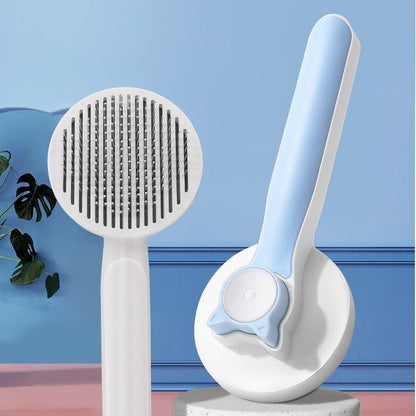 2025 NEW YEAR DEAL Pet Grooming Brush, Self-Cleaning , De-Shedding, Hair Removal, Pet Beauty Brush.