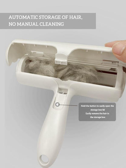 Reusable Pet Hair Remover Roller - Lint Roller for Cat & Dog Hair - Portable Fur Remover for Couch, Furniture, Carpet, and Bedding - Self-Cleaning Design Hair Removal Pet Hair Pet Hair