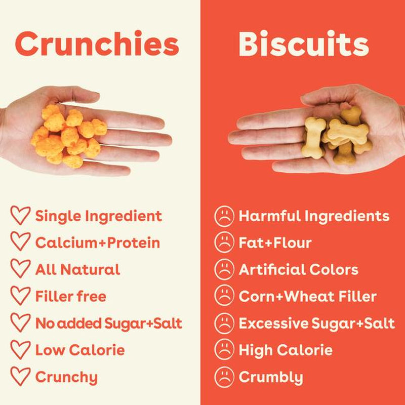 Pupford Cheese Crunchies Bundle - Ideal for All Dog Ages and High Reward Treats. Made in the USA