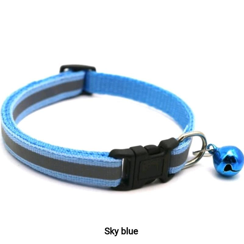 Reflective Cat Safety Collar - Keep Your Kitty Safe and Visible Adjustable