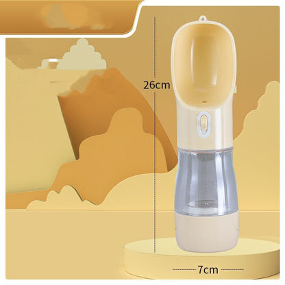 Pet Dog Water Bottle Feeder Bowl Portable Water Food Bottle Pets Outdoor Travel Drinking Dog Bowls Water Bowl for Dogs