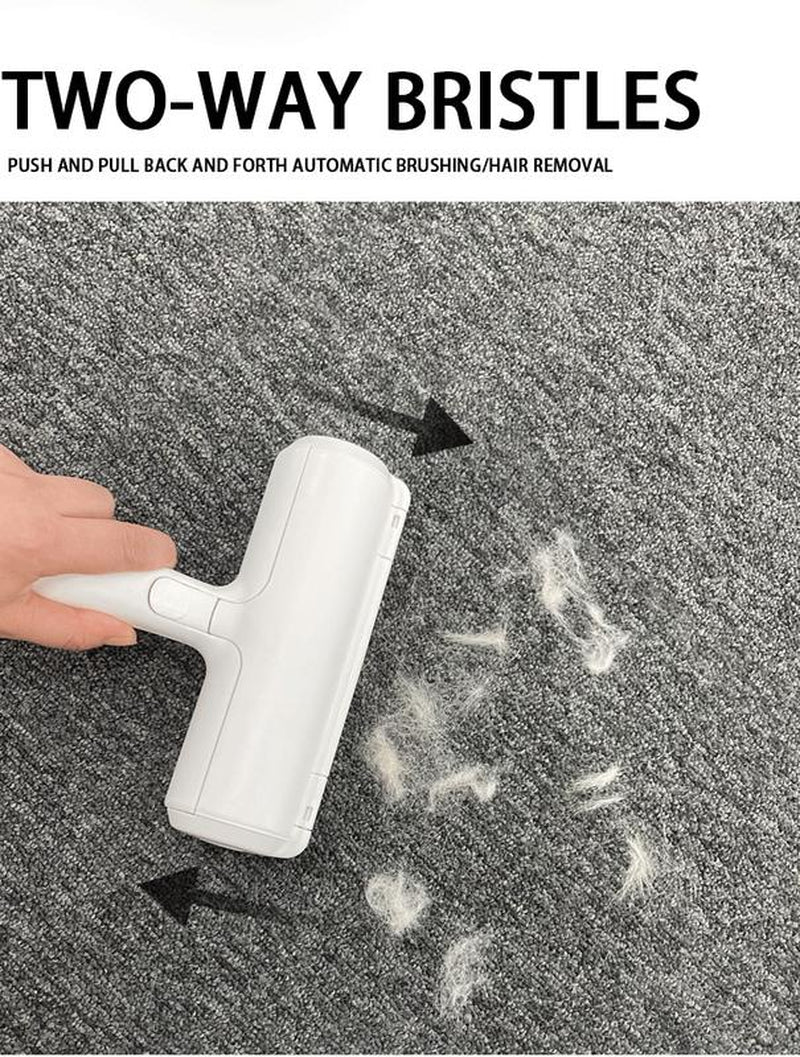 Reusable Pet Hair Remover Roller - Lint Roller for Cat & Dog Hair - Portable Fur Remover for Couch, Furniture, Carpet, and Bedding - Self-Cleaning Design Hair Removal Pet Hair Pet Hair
