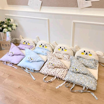 Wulihana Pet Bed with Free Pillow - a Cozy 77*47Cm Haven for Your Furry Friend'S Rest and Relaxation