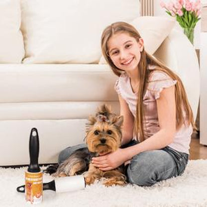 Lint Roller for Pet Hair, Extra Sticky Lint Rollers Pet Hair Remover for Clothes, Work Great on Pet Hair Value Pack (4 Pack