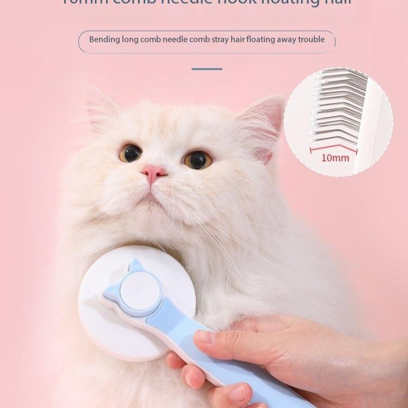 2025 NEW YEAR DEAL Pet Grooming Brush, Self-Cleaning , De-Shedding, Hair Removal, Pet Beauty Brush.