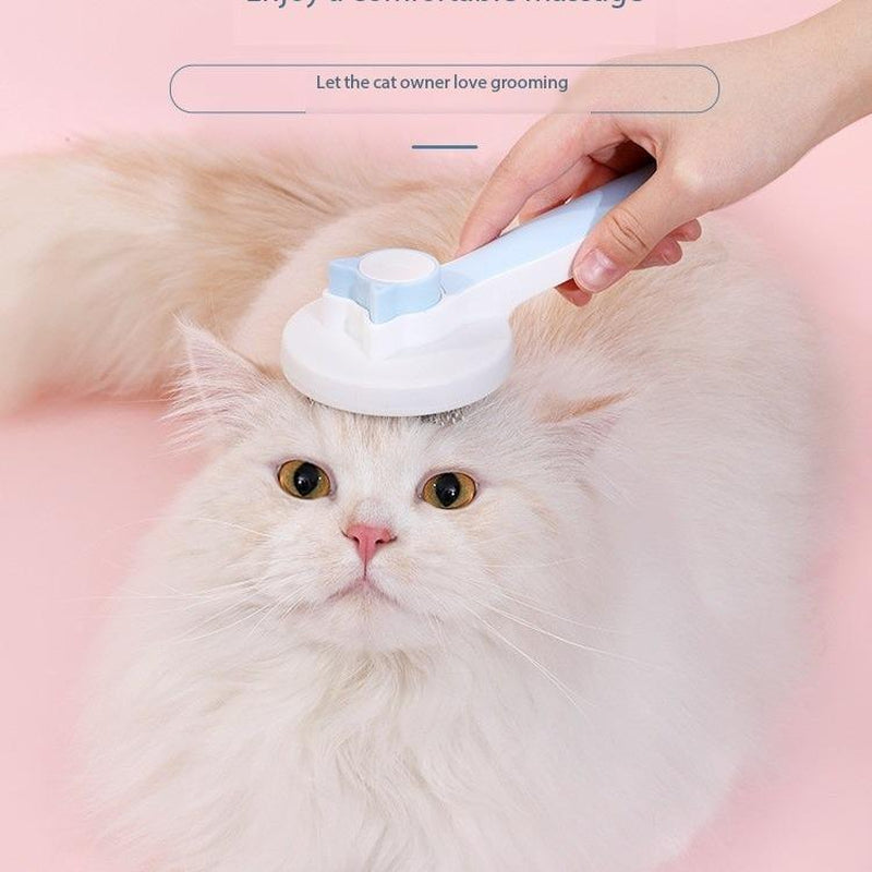 2025 NEW YEAR DEAL Pet Grooming Brush, Self-Cleaning , De-Shedding, Hair Removal, Pet Beauty Brush.