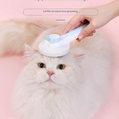 2025 NEW YEAR DEAL Pet Grooming Brush, Self-Cleaning , De-Shedding, Hair Removal, Pet Beauty Brush.