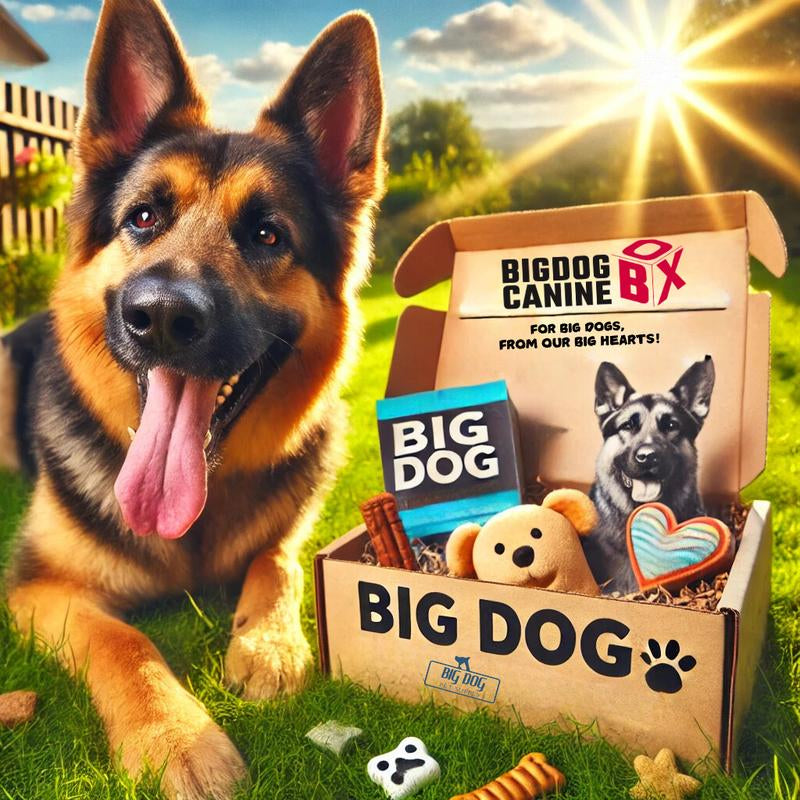 Big Dog Canine Box for Large Dogs – New Surprise of Premium Treats & Toys Every Time You Order