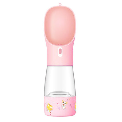 Pet Dog Water Bottle Feeder Bowl Portable Water Food Bottle Pets Outdoor Travel Drinking Dog Bowls Water Bowl for Dogs