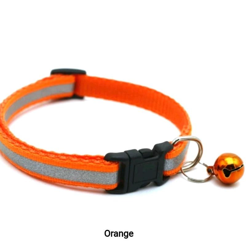 Reflective Cat Safety Collar - Keep Your Kitty Safe and Visible Adjustable