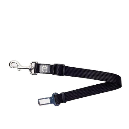 PET SEAT BELT TETHER (BLACK) Fits Standard Automobiles Buckles