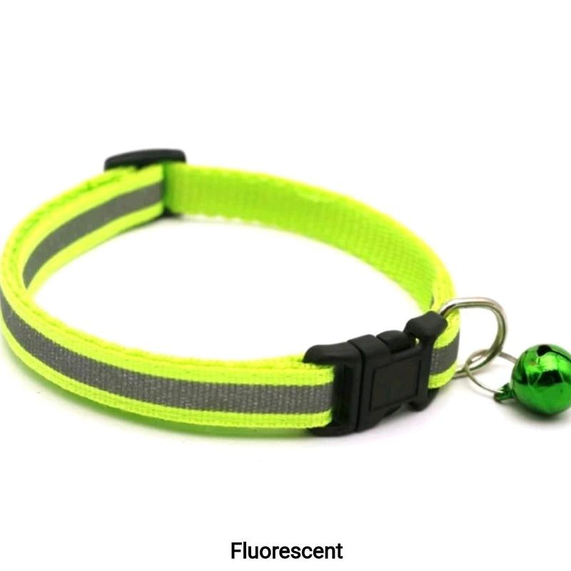 Reflective Cat Safety Collar - Keep Your Kitty Safe and Visible Adjustable